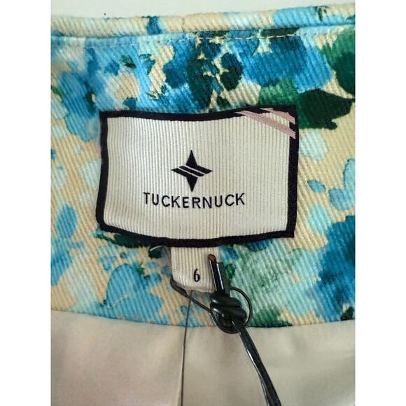 Tuckernuck Water's Edge Hydrangea Rhoda Tunic Top Size 6 - Picture 8 of 13